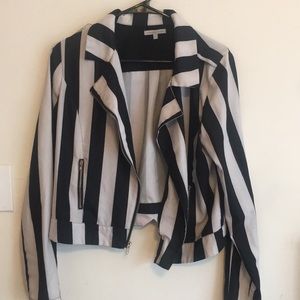 Striped Blazer